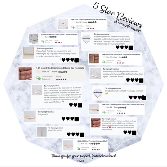 14K Gold Filled Textured Vertical Bar Necklace - Picture 6 of 6